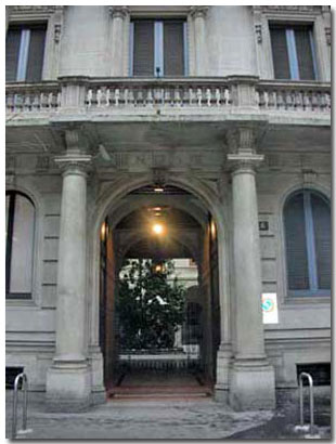 Studio Gavazzi Entrance in Milan